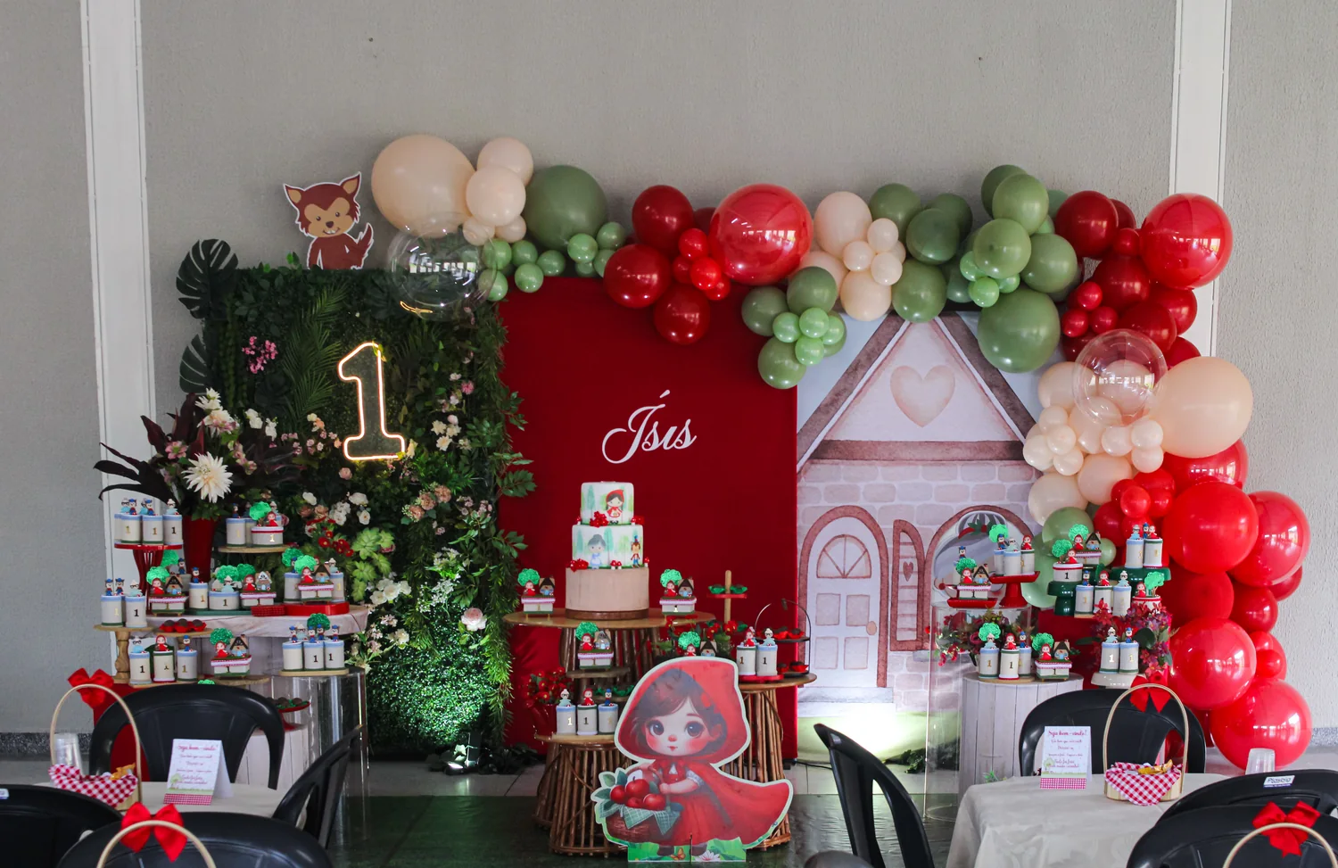 Decoração de festa infantil em Goiânia fotografada por Ludmylla